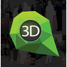3D Wayfinder logo