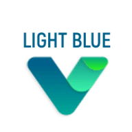 Flatlogic Light Blue Vue logo