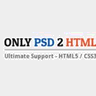 Only PSD 2 HTML logo