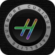 curioussatellite.com Huemore logo