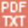 Geekersoft PDF to Text icon