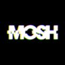 MOSH glitch effects logo