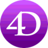 4D logo