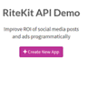 RiteKit Hashtag Suggestions API logo