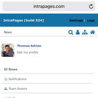 Intrapages logo