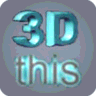 3Dthis logo
